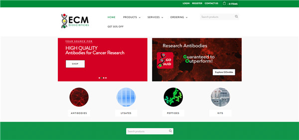 ECM-Biosciences官網(wǎng)
