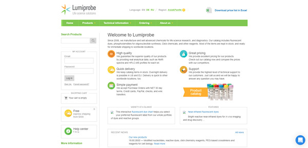 Lumiprobe官網(wǎng)