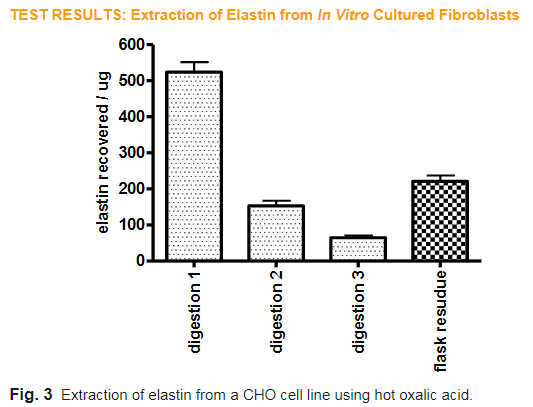 彈性蛋白檢測結(jié)果