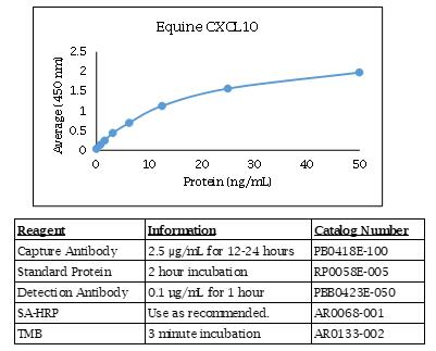 馬 CXCL10 (IP-10) ELISA DIY 試劑盒