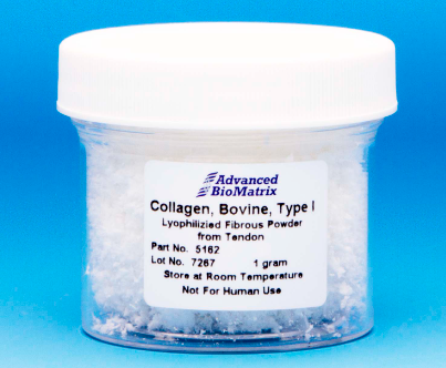 牛膠原蛋白，I型，凍干纖維粉