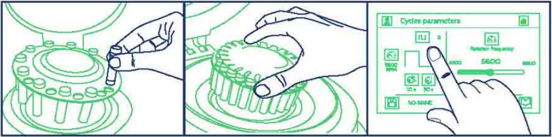 Precellys 24Touch組織研磨器操作步驟1