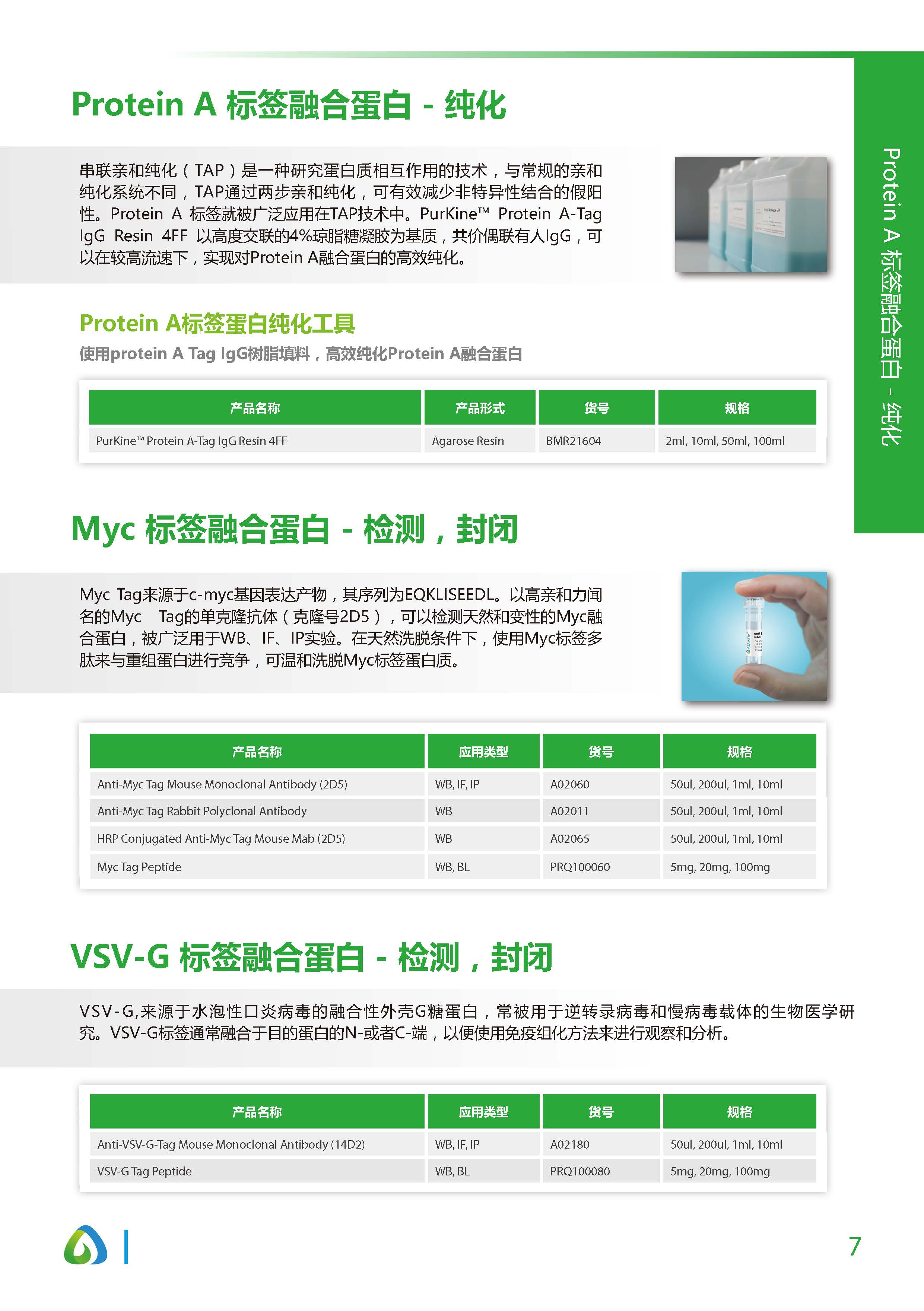 蛋白質(zhì)&抗體純化和檢測工具
