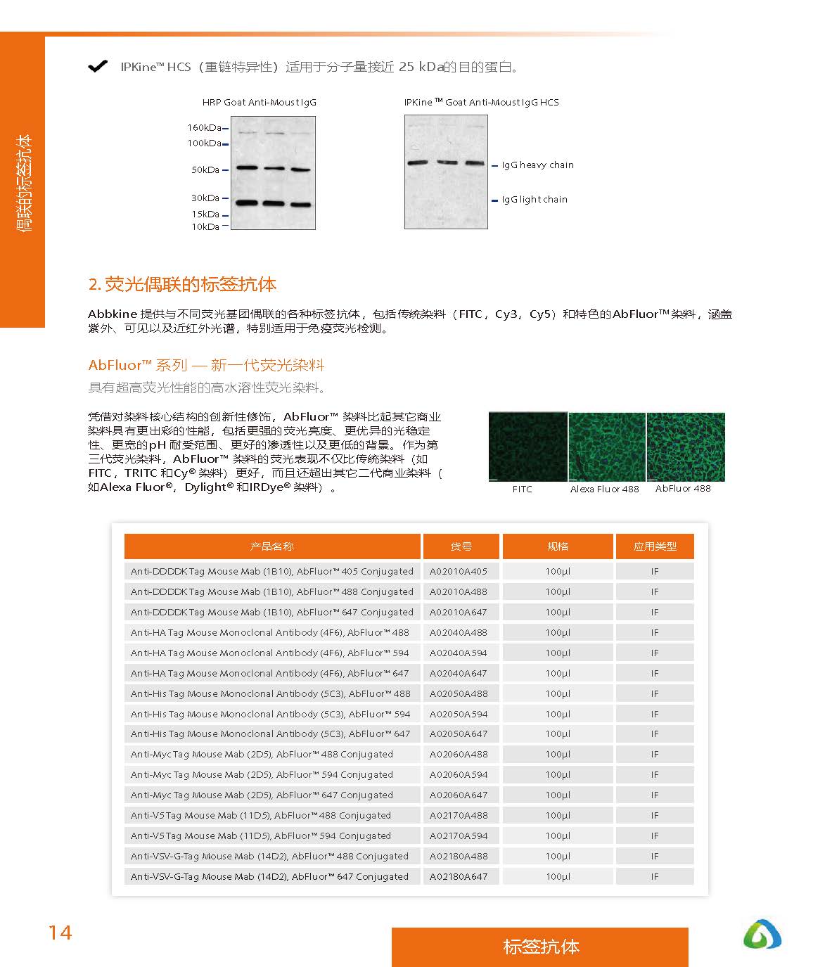 內(nèi)參抗體與標(biāo)簽抗體產(chǎn)品線-產(chǎn)品手冊(cè)