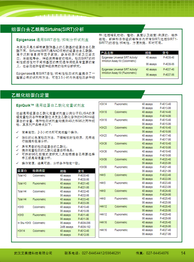 表觀遺傳研究方案產(chǎn)品折頁