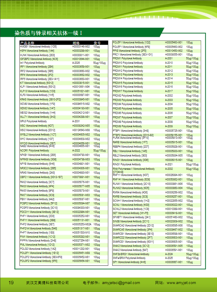 表觀遺傳研究方案產(chǎn)品折頁